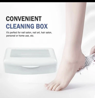 Bandeja Esterilizadora de Plástico Profesional Caja Esterilizadora Limpia Organizador de Almacenamiento NUEVO Foto 1 de 4