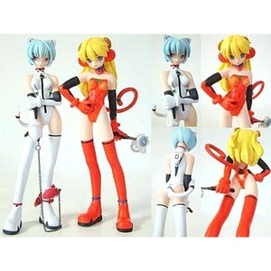 Rei Ayanami & Asuka Langley Soryu Neon Genesis EVANGELION Grim Rock!... Figure - Picture 1 of 10