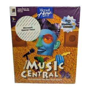 Vintage 1995 Microsoft MS Home Music Central Brand New Sealed - Picture 1 of 4