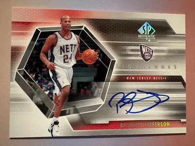 Richard Jefferson UD SP 2005-06 auténtico automático Foto 1 de 2