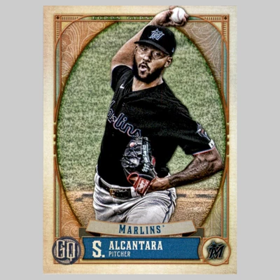 Sandy Alcantara #168 2021 Topps Gypsy Queen Miami Marlins Baseball Card MLB NM - Image 1 of 3