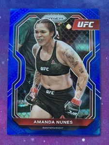 Panini Prizm UFC 2021 - Amanda Nunes #66 Blue Prizm/199 - Imagen 1 de 2