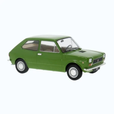 Fiat 127 1971 caja blanca coche modelo diecast 1:24 Foto 1 de 2