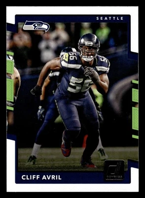 Cliff Avril 2017 Donruss #264 Seattle Seahawks - Image 1 of 2