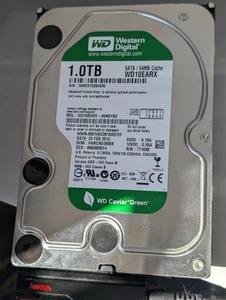 Western Digital Caviar Green 1TB,Intern,5400RPM - Bild 1 von 2