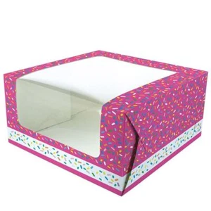 Sprinkles Cake Box - 10 x 5" - 2 Pack Sizes - Picture 1 of 1