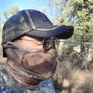 Advantage Timber Camo Facemask Wrap Around Camouflage - Picture 1 of 8