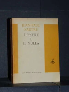 Jean-Paul Sartre - L'essere e il nulla - Il Saggiatore / La Cultura 94 - 1964 - Foto 1 di 1