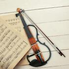 Elektrisches Violinenset und Geigenbogen Kolophonium mit Tragetasche für