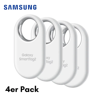 4 Pack GPS Bluetooth Tracker Samsung Galaxy Smart Tag2 Genuine New Boxed - Image 1 of 4