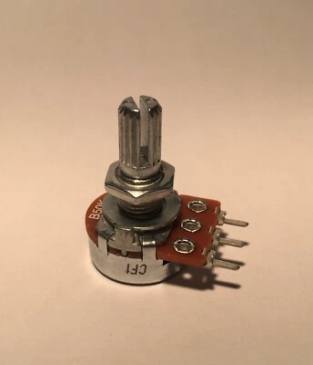 Potenciómetro de repuesto para amplificador de bajos SWR B50K sin detención. Olla alfa de calidad. ¡Nuevo! Foto 1 de 3