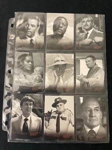 JAMES BOND DANGEROUS LIAISONS BOND ALLIES BA1-BA18 - Picture 1 of 4