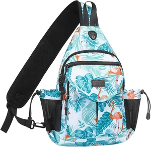 Sling Backpack for Women Men, Crossbody Travel Hiking Daypack One Shoulder Chest - Picture 1 of 12