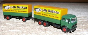P11 Herpa Mercedes HZ grün/gelb Joh. Oetken Baumschulen - Bild 1 von 1