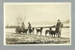 CANADA RP1936 CROSS-COUNTRY Traveler Travelers DOG TEAM B.J. Carroll B.C. to N.S - Picture 1 of 3