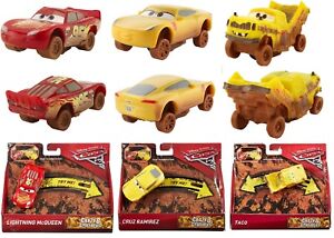 Disney Pixar Cars 3 Crazy 8 Crashers Lightning McQueen Cruz Ramirez Taco New Toy