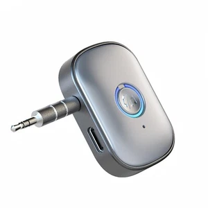 Bluetooth 5.0 Car FM Transmitter Wireless Aux Adapter 3.5mm Audio Receiver Kit - Picture 1 of 19