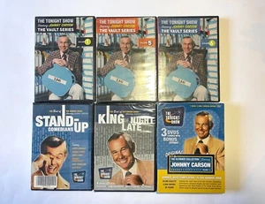 LOT 6 The Tonight Show Johnny Carson Vault Series Ultimate Collection 10 DVDs - Imagen 1 de 6