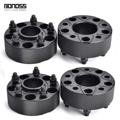 BONOSS 4x50.8mm for Jeep wrangler JK 2016+ Wheel Spacers 5x127 CB71.6 1/2-20Stud - Image 1 of 4