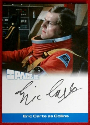 SPACE 1999 - ERIC CARTE - Personally Signed Autograph Card - Unstoppable 2019 - Imagem 1 de 2
