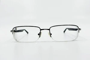Prada VPS 55B 1BO 1O1 Eyeglasses Frames Silver Half Rim 54-18-140 783 - Picture 1 of 11