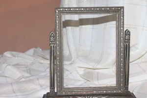 ANTIKER ART DECO FLIP SWING BILDERRAHMEN VERZIERT KIPPBAR. 8" x 6" INNEN! - Bild 1 von 8