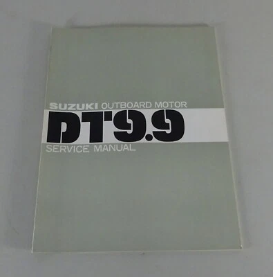 Taller/Manual de Servicio Suzuki Outboard Motor DT9.9 From 03/1977 - Imagen 1 de 4