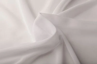 CHIFFON Stoff Meterware weich fallend fein Hochzeit Kleid Stola WEIß EUR 4,99/m - Bild 1 von 2