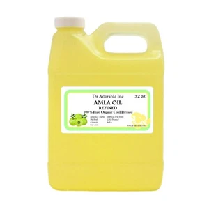 AMLA OIL REFINED Indian Gooseberry Hair Growth Skin Anti Aging Body Care Health - Picture 1 of 7