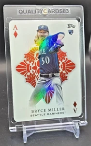 BRYCE MILLER ROOKIE RAINBOW HOLO FOLIENEINSATZKARTE ALLE ASSE MIT CASE MARINER - Bild 1 von 5
