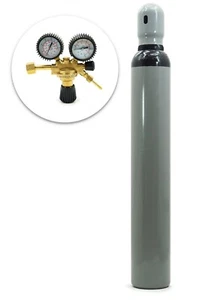 NITRÓGENO botella de gas 10 litros 2,0m3 aire acondicionado inflado neumáticos inferior 16 bar - Imagen 1 de 7