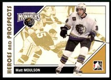 2007-08 In The Game Heroes and Prospects Matt Moulson #23