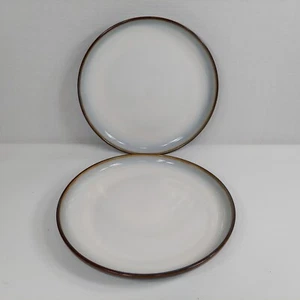 2x Sango Concepts Avocado Green 4940 Stoneware Dinner Plates 11” - Picture 1 of 7