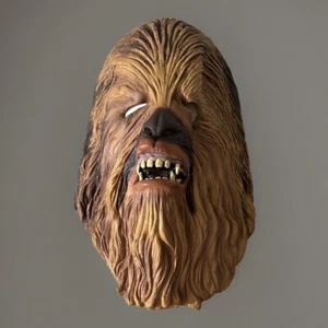 2005 Star Wars Chewbacca / Chewie Latex Halloween Maske von Rubie's - Bild 1 von 8