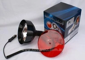 100 WATT HAND HELD HALOGEN CAMPING HUNTING SPOTLIGHT - Picture 1 of 1