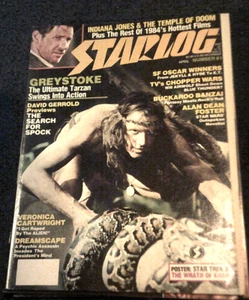 Starlog Magazine #81 April 1984 ~ Greystoke: Tarzan, Buckaroo Banzai - Picture 1 of 2