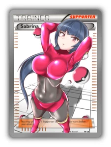 Tarjeta Coleccionable Sabrina - Sexy Adulto Anime Waifu Entrenador Personalizado | PARODIA - Imagen 1 de 3