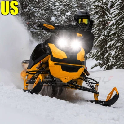 Faros LED para moto de nieve Polaris Dragon Switchback 600:2008-10 3570 EE. UU. Foto 1 de 4