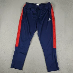 Adidas Pants Mens Size XL Blue Red Running Track Joggers Sweatpants - Picture 1 of 10