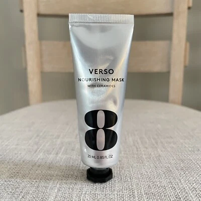 VERSO - NOURISHING MASK WITH CERAMIDES - TRAVEL SIZE 25ml / .85oz - NEW SEALED - Image 1 of 2