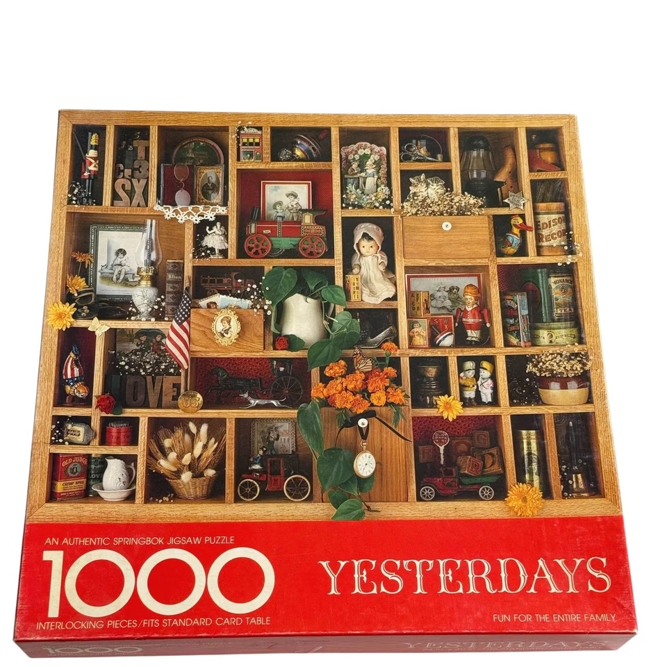 Puzzle Completo Springbok Ieri 1000 Pezzi - Immagine 1 di 4