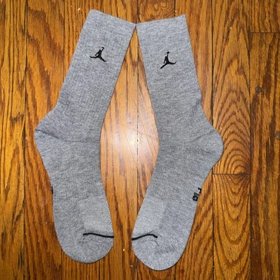 Jordan Everyday Max Crew Socks Black 1 Pair SX5545-013 8-12 Mens 10-13 Woman NEW - Image 1 of 3