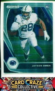 2021 Panini Prizm Draft Picks Collegiate Jayson Oweh #154 Green - Excellent - Picture 1 of 2