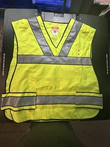 Gilet riflettente regolare classe 2 giallo hi-vis - Foto 1 di 11