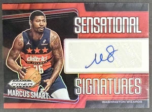 Marcus Smart Panini Prizm 2024-25 negro plata Prizm automático 90/99 - Imagen 1 de 1