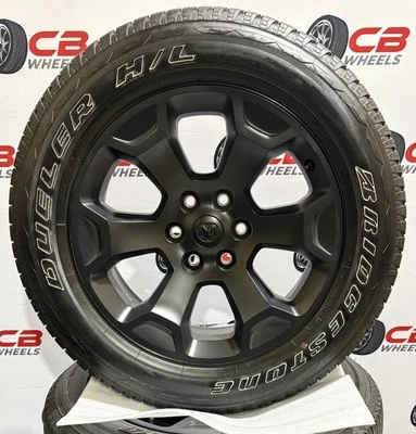 Ram 1500 20” OEM Black Clad Wheels And Tires - Image 1 of 4