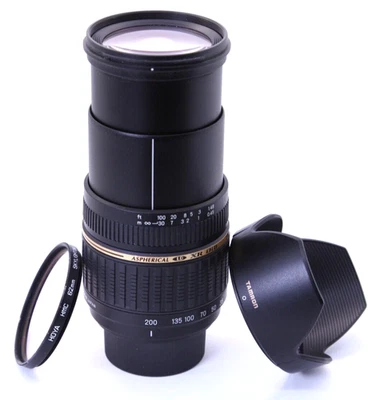 Tamron AF 18-200mm F3.5-6.3 LD XR Di II Asph Macro Zoom Lente Capucha Nikon Como Nueva Foto 1 de 4