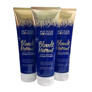 Not Your Mother's Blonde Moment Treatment Purple Conditioner 8 oz 3-Pack - Picture 1 of 5