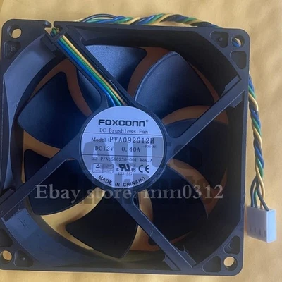 1pcs  Foxconn PVA092G12H DC12V 0.40A 9025 PWM large air volume fan 4pin - Image 1 of 2