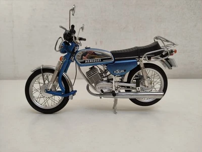 Modellino Schuco Moto Hercules K50RL K 50 RL 1976 Blu Scala 1/10-C4 - Immagine 1 di 4